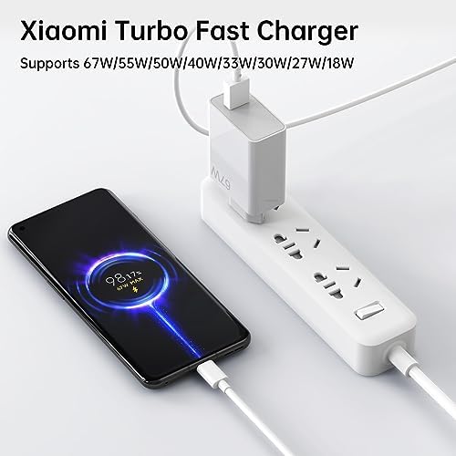 67 W Xiaomi European Turbo Charger – Ultra-Fast Travel Adapter for Xiaomi 15, 14, 13, 12 Series & Redmi Note Models – Hypercharge Technology for Rapid Power Boost – Lightweight & Compact Design for On-the-Go Convenience – Enhanced Safety Features to Prevent Overheating & Overcharging – Ideal for Poco X6, X5, F5, X4 & Black Shark Devices – Stay Connected Anywhere in Europe!