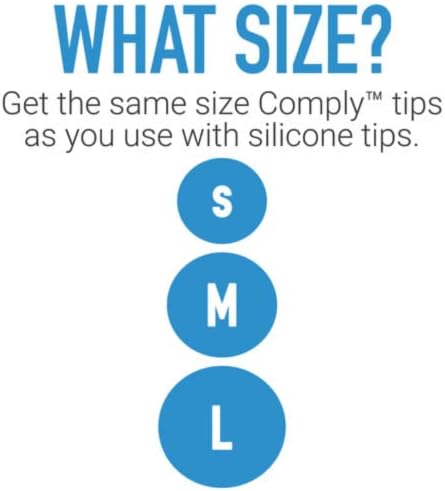 Transform Your Audio Experience with Comply Memory Foam Earbud Tips for Google Pixel Buds Pro (1 st Gen) – Unmatched Comfort & Noise Isolation in Black (S/M/L) – 3 Pairs for Enhanced Listening Enjoyment and Secure Fit