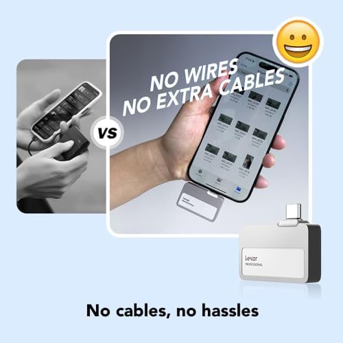 Elevate Your Connectivity with the Lexar Professional Go Portable USB-C Hub – Ultra-Compact 4-Port Design for Lightning-Fast Data Transfer Up to 10 Gbps – Perfect for Smartphones, PCs, Macs, and Tablets – Maximize Productivity On-the-Go!