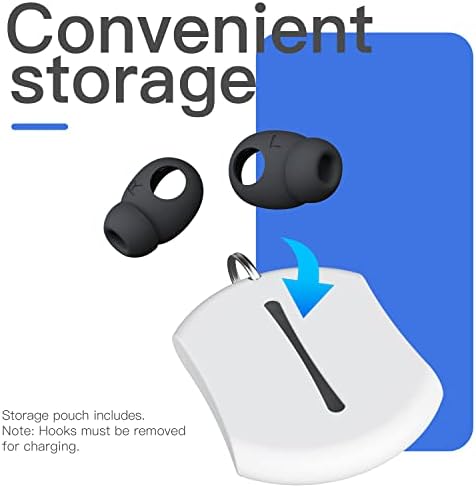 Damon Light Air Pods 3 Silicone Ear Tips – Secure Grip Covers for Enhanced Comfort and Sound Quality – Patent-Registered Design for Apple Air Pods 3 rd Generation (Black) – Ideal for Fitness and Everyday Use – Noise Reduction Earbud Accessories