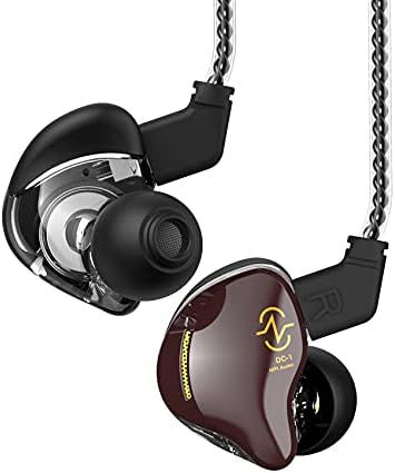 Unleash Your Sound Potential with CCZ Coffee Bean Wired Earbuds – Premium In-Ear Monitors for Musicians and Fitness Enthusiasts, Featuring Hi-Fi Bass and Patented Comfort Eartips – Perfect for Stage Performances, Workouts, and Everyday Listening – Lightweight, Durable Design for Unmatched Audio Quality in Any Setting