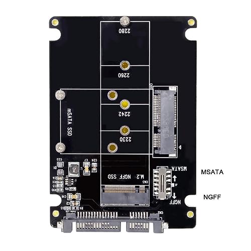 Chenyang Dual Function MSATA SSD JBOD Adapter with USB C 2.5″ Hard Drive Enclosure – Unmatched Speed and Versatility for Enhanced Storage Solutions