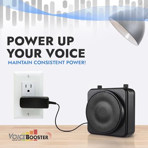 Voicebooster Speak Out Fast Charging Replacement Cable Pack – Reliable Power Source for Aker Voice Amplifiers – Portable, Durable, and Essential Charger for Enhanced Audio Performance