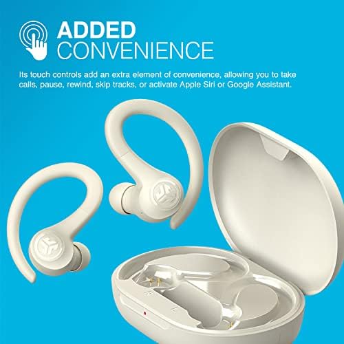 JLab Go Sport+ Wireless Workout Earbuds – Unrivaled 35+ Hour Bluetooth Battery Life, C3 Clear Calling Technology for Distinct Conversations, and Secure Earhook Design for Unyielding Stability During Workouts – Elevate Your Sound Experience with 3 Adjustable EQ Settings and Broad Device Compatibility in Sleek Graphite Finish