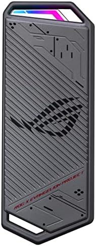 ROG Strix Arion M.2 NVMe SSD Enclosure: High-Speed USB 3.2 Gen 2 Type-C with Aura Sync RGB Lighting, Tool-Free Installation & Enhanced Compatibility for PCIe SSDs 2280/2260/2242/2230 – Ideal for Gamers and Content Creators