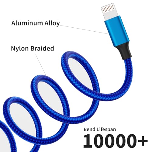 240 W 4-in-1 USB C Charging Cable – 6 FT Multi-Device Power Solution with LED Indicator for i Phone 16/15/14 Pro, Mac, i Pad, Samsung S25/S24 – Fast Charging Compatibility, Durable Design for Home & Travel