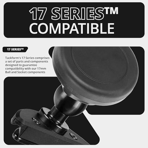 Elevate Your Ford Driving Experience with the Tackform Link Vent Mount Universal Magnetic Phone Holder – Precision Engineered for 2015-2020 Ford F-150, 2017-2021 Super Duty, and 2018-2021 Expedition | Sturdy Aluminum Base, User-Friendly Short Reach Design | Maximizes Device Accessibility While Ensuring a Secure Magnetic Grip – Not Compatible with Mag Safe for Enhanced Performance