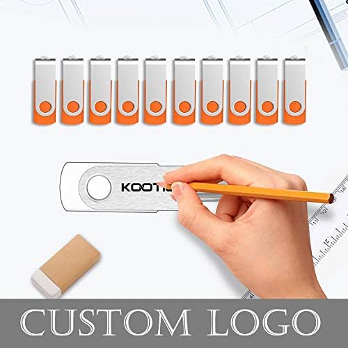 KOOTION 10 Pack USB 3.0 32 GB Flash Drive – Ultimate High-Speed Portable Memory Stick for Effortless File Storage and Transfer, Sleek Black Design for Professionals and Students