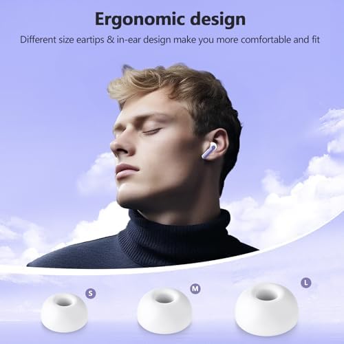 Next-Gen Wireless Earbuds 2025: Bluetooth 5.4 Technology for Ultra-Fast Connectivity, Immersive 3 D Stereo Sound, Advanced ENC Noise Cancellation, and 48-Hour Playtime – IPX7 Waterproof Design for Active Lifestyles, LED Battery Indicator, Universal Compatibility for Effortless Pairing – Redefine Your Sound Experience Today!