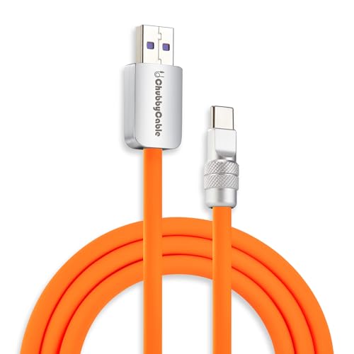 High-Performance 120 W USB-C Fast Charging Cable – Durable Silicone Construction, 3.3 FT Length for Versatile Use – Striking Red Design for Smartphones, Tablets & Laptops – Superior Data Transfer and Rapid Power Delivery Solution for Modern Tech Users