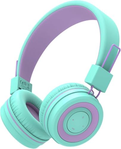 Stylish Pink i Clever BTH02 Kids Bluetooth Headphones – Unmatched 93-Hour Playtime, Lightweight & Foldable Design for Easy Portability, Fast Type-C Charging, Advanced Bluetooth 5.4 Connectivity, Safe Volume Limiting for Young Learners, Perfect for Music, Audiobooks, and School Use – Your Child’s Ultimate Audio Experience