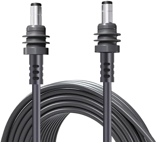 Starlink Mini DC Power Cable with USB C to DC Adapter, USB C to DC Power Cable for Starlink Mini, Compatible with 65W+ PD 20V Protocol Power Supply/Source, Indoor/Outdoor Grey(15M+ USB-C Adapter) – Enhanced Compatibility and Speed