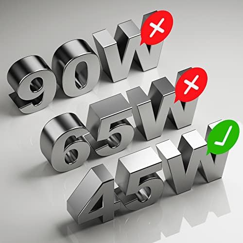 Universal 65 W Laptop Charger by Powseed – Versatile Power Supply for HP, Dell, Acer, Asus & More – 15 Interchangeable Tips for Maximum Compatibility – Safe, Fast Charging with Built-In Protection Against Overheating & Short-Circuit – Perfect Replacement for 45 W Chromebook & 65 W Laptop Adapters – Level VI Energy Efficiency – Ideal for HP Envy, Dell Inspiron, Samsung, Toshiba, and More – Sleek & Compact Design for On-the-Go Professionals – Reliable AC Adapter for Notebook & Ultrabook Users – Get the Power You Need for All Your Devices in One Convenient Solution!