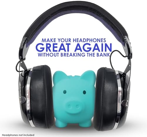 AHG Premium Sheepskin Earpads for V-Moda Crossfade Series – Ultimate Comfort and Acoustic Enhancement for Crossfade 3, M-100 Master, LP2 Wireless, and More with Effortless Installation and Luxurious Feel