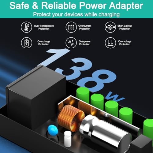 Efficient Dewalt N557514 Replacement Power Supply – High-Speed AC Charger Compatible with 20 V MAX DCC020 IB Tire Inflators – Reliable Fast Charging Adapter for Optimal Tire Inflation and Enhanced Performance