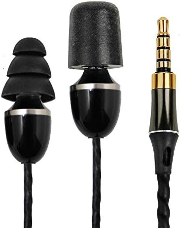ISOtunes Wired Earplug Headphones – Enhanced Noise Cancelling Earbuds with 29 NRR for Maximum Sound Isolation, IPX5 Waterproof for Active Use, Durable Braided Wire Construction, OSHA Compliant for Workplace Safety, Perfect for Music and Communication
