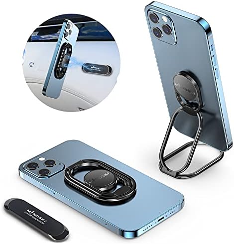 360° Rotating Phone Ring Holder with Magnetic Car Mount – Ultimate Finger Grip Stand for Smartphones and Tablets – Enhanced Stability with Durable Zinc Alloy – Versatile 2-in-1 Design for Desk and On-the-Go Use – Perfect for i Phone, i Pad, and More – Effortless Attachment and Removal – Ideal for Travel, Gaming, and Everyday Safety – High-Quality 3 M Adhesive for Secure Fit – Responsive Customer Support for Hassle-Free Experience – Compatible with Various Car Models and Surfaces – Enjoy Unmatched Convenience and Style with this Premium Phone Accessory