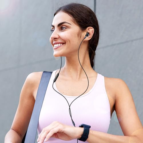 APETOO Sport Wired Earbuds: High-Performance In-Ear Headphones with Secure Anti-Fall Wingtips for Ultimate Comfort, Deep Bass & Crystal Clear Stereo Sound – Ideal for Workouts, Daily Use, and Hands-Free Calling, Sweatproof Design with 3.5 mm Aux Compatibility for Men and Small Ears