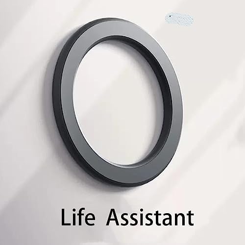 Magnetic Phone Ring Holder for i Phone 12, 13, 14 – Stylish Magnetic Car Stand & Wall Mount for Mag Safe Cases – Dual-Pack White Accessory for Ultimate Convenience and Hands-Free Use