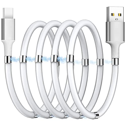 Revolutionize Your Charging with the 3 FT Magnetic Charging Cable – Effortless Data Transfer and Fast Charging for Galaxy S21/S20 Ultra, Note 20/10/9/8, Pixel, LG V30, Nintendo Switch, and One Plus 5 – Enhanced Magnetic Absorption and Compact Durability for Seamless Connectivity on the Go