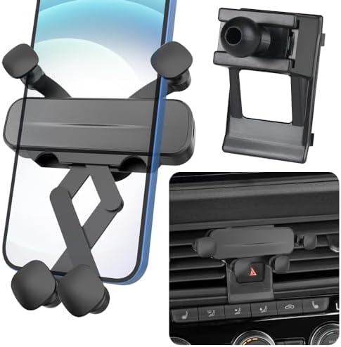 Transform Your Volkswagen Jetta Driving with a Custom-Fit Phone Holder Mount (2019-2024) – Superior Stability, 360-Degree Rotation & Hands-Free Functionality for Safe Navigation and Communication on the Go