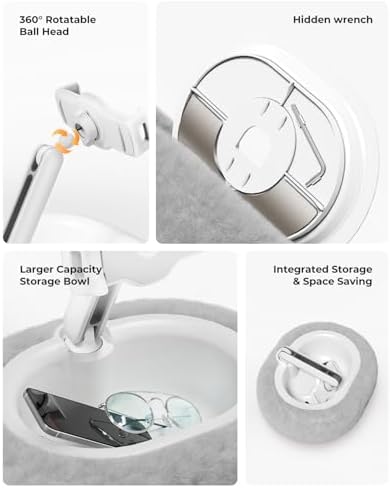 Leopard Print Kindle Pillow Stand – Plush Multi-Functional Tablet Holder with Integrated Snack & Cup Holders for Ultimate Hands-Free Comfort at Home – Compatible with Kindle, i Pad, and Smartphones – Perfect Cozy Reading Accessory for Bed & Couch Relaxation