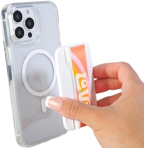 Revolutionary Love Handle PRO Magnetic Phone Grip & Stand – Ultimate Silicone Strap for i Phone & Android – All-in-One Device Mount, Kickstand, and Secure Holder – Experience Unmatched Stability, Style, and Convenience for Every Smartphone User