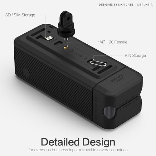 Premium Silicone Protective Case for Anker Prime Power Bank 27,650 m Ah – Dustproof Cover with TF/SIM Card Storage & Ergonomic Handle for Enhanced Portability and Functionality – Ultimate Charging Accessory for Tech Savvy Users