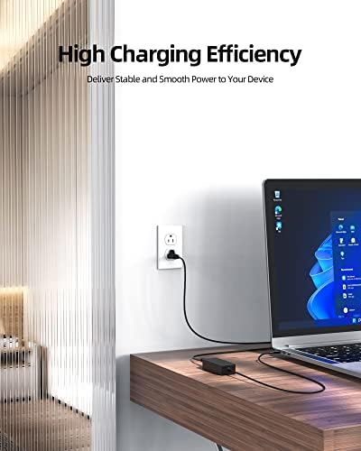 High-Performance 90 W & 65 W AC Power Adapter for Dell Inspiron 7706, 3280, 7700, 7506 2-in-1 Laptops – Fast Charging, Superior Safety, and Universal Compatibility Power Supply Cord