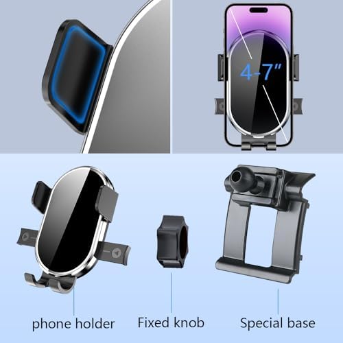 Mazda CX-5 2013-2016 Custom Fit Car Phone Holder – 360-Degree Rotation Dashboard Mount for Enhanced Navigation & Safety – Sleek Mobile Device Cradle Accessory for Ultimate Driving Convenience