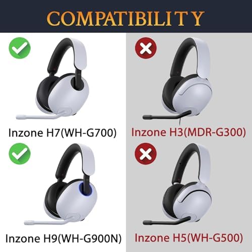 Revitalize Your Gaming Experience with SOULWIT Snow Leopard Cooling Gel Earpads: Premium Noise Isolation & Comfort for Sony Inzone H7/H9 Wireless Headsets – Easy Installation, Luxurious Ice Silk Fabric, and Enhanced Performance