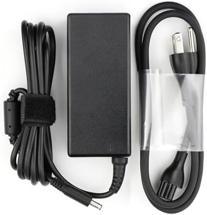 65 W High-Efficiency AC Adapter for Dell Inspiron & Vostro Series – Ultra-Compatible 4.5 mm Tip Laptop Charger with Enhanced Portability, Ideal for 3000, 5000, 7000 Models – Lightweight Design Perfect for On-the-Go Use and Travel-Friendly Power Solution