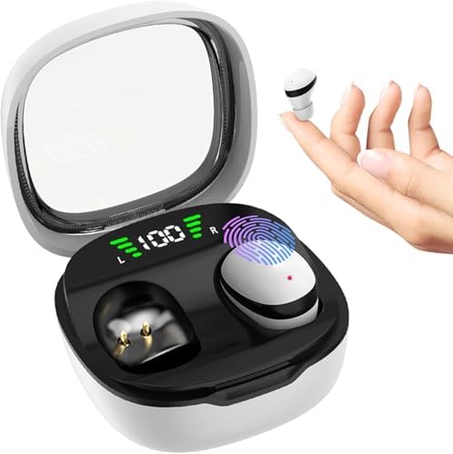 Ultra-Comfortable Wireless Bluetooth Sleep Earbuds for Side Sleepers – Discreet Mini Earphones for All-Night Wear, Work, and Sports – Crystal Clear Call Quality with Enhanced Device Compatibility – Ideal for Effortless Listening and Relaxation