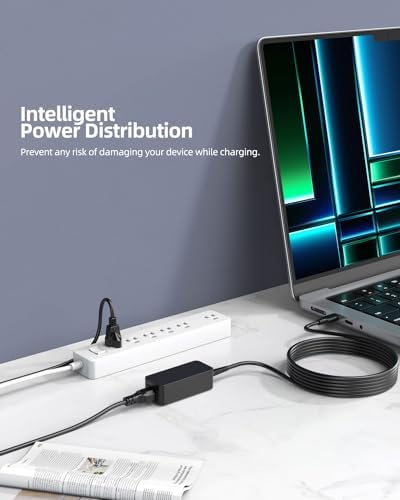 HP Chromebook X360 14 Fast Charger – 45 W USB-C Power Adapter with UL Certified Safety, Enhanced Compatibility for Models 14-CA051, 14-CA052, 14-CA091, and More – Reliable Charging with 24/7 Support and 30-Day Exchange Guarantee