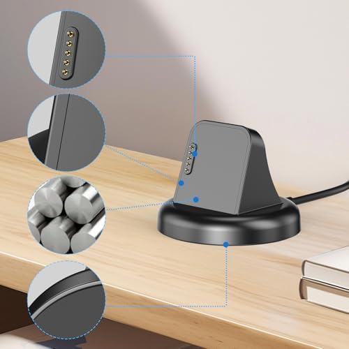 Rapid Charge Portable Dock for T-Mobile SYNC UP Kids Watch 2 – 5 ft Versatile Cable & Sleek White Adapter for Home, Office, and Travel – Essential Smartwatch Charger for Active Parents with Enhanced Compatibility and Durability