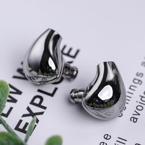 Elevate Your Sound with Linsoul BLON BL03 II Wired Hi-Fi In-Ear Monitors – Premium 10 mm Dual-Chamber Dynamic Driver Earbuds Featuring Detachable 2-Pin Cable & Type-C Connector for Enhanced Portability, Ergonomically Crafted for Musicians and Audiophiles in Stylish Silver Finish