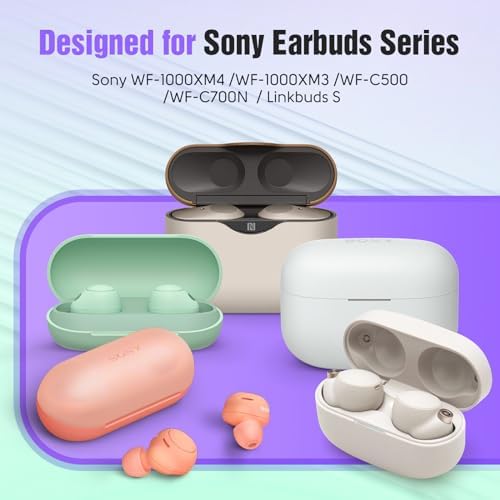 Ultimate Comfort Memory Foam Ear Tips for Sony WF-1000 XM4, XM3, WF-C500, WF-C700 N, Link Buds S – Anti-Slip Noise Cancellation Upgrade in Mixed Sizes (Black) for Enhanced Audio Performance and Secure Fit