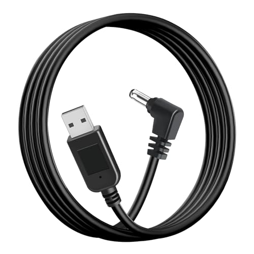 Furrion 6.56 FT USB to DC3.5 Charger Cable – Reliable Power Supply for 7-Inch Wireless Backup Monitors, Fast Charging Solution for FOS07 TADS & FOS48 TA Models, Essential RV Adapter for Uninterrupted Travel Performance and Safety