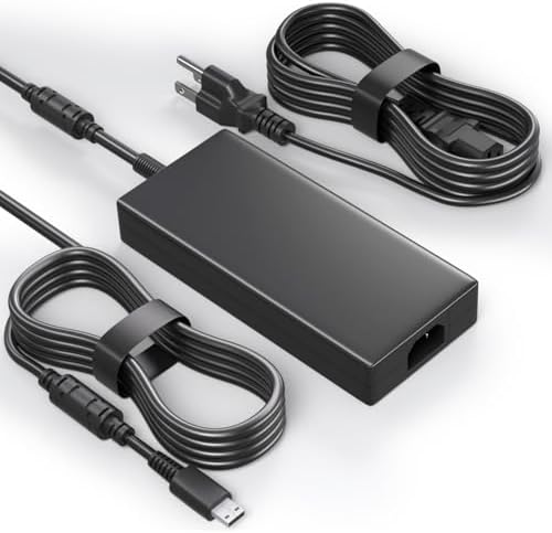 240 W USB Tip Charger for MSI Laptops – High-Efficiency Power Supply Adapter for GE76, GE66, GP76, GP66, GS77 & More – Advanced Overload Protection with CE/Ro HS/FCC Certification – Optimized for Intel Core RTX 40 Series and 12 th Gen Models – Dependable Performance & 30-Day Satisfaction Guarantee – Perfect for Gamers and Creative Professionals – Elevate Your Charging Experience with Reliable Power Delivery