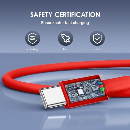 Car Carplay Cable for iPhone 15/16 Car Charger Cable,4Pack USB A to USB C for Carplay USB C Cord,iPhone 16/15/Plus/Pro Max,iPad Pro 12.9/11,Air 5th/4th Gen,Mini 6th Gen/Car Charging Cable 3FT – Enhanced Compatibility and Speed