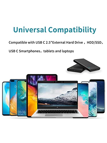 Ultimate 10 Gbps USB A to USB C Cable – 5 ft High-Speed Connector for Rapid Data Transfer & Charging, Optimized for i Phone 15/16+, Galaxy S24/S23+, Android Auto – Durable Nylon Braided Design for Effortless Travel and Daily Use