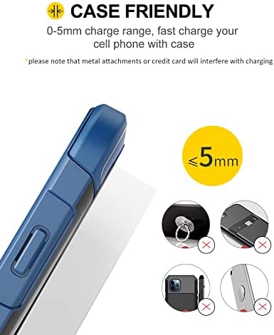 Ultra-Sleek Z1 Wireless Charging Stand – 10 W Fast Charger Compatible with i Phone 14/13/12 & Samsung Galaxy – Adjustable Viewing Angles, Overcharge Protection, and Modern Aesthetic for Effortless Charging Convenience