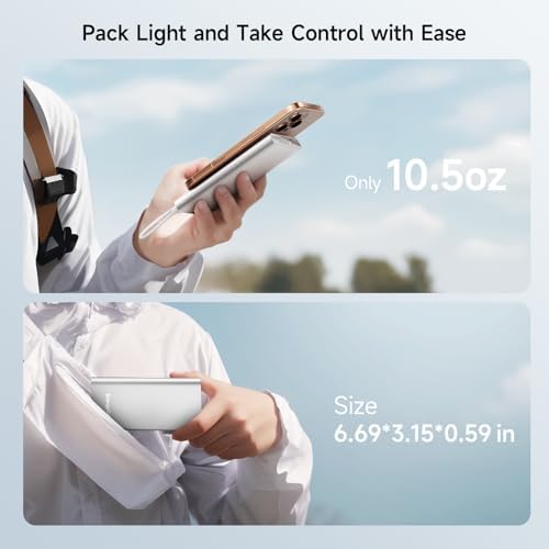 Pilot 4 GS 12000 m Ah Fast Charging Power Bank – Dual 3 A Output Portable Charger for i Phone 11-16 & More – Stylish Silver Design for On-the-Go Convenience and Reliable Device Protection