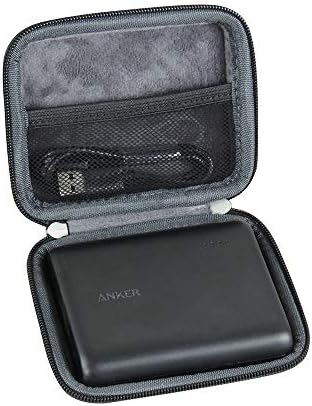 Hermitshell Premium Hard EVA Travel Case for Anker Power Core 13000 Portable Charger – Lightweight Protection with Custom-Fit Design for Ultimate Portability and Accessibility – Ideal for On-the-Go Charging and Travel Safety