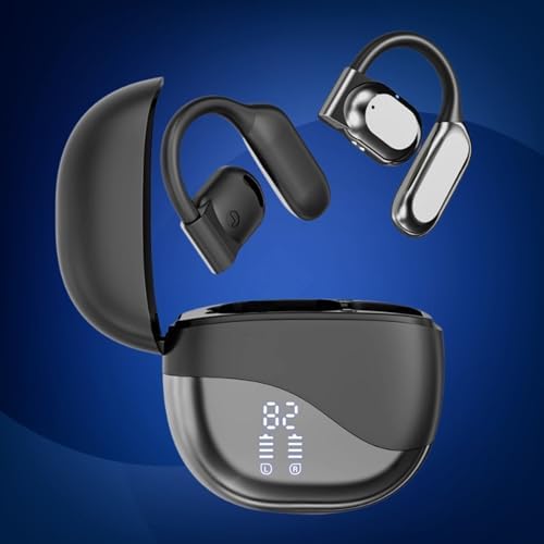 AI-Enhanced M62 V5.46 Wireless Earbuds: Transformative Real-Time Language Translation Earphones with Superior Bluetooth Compatibility for i Phone, Noise-Canceling Comfort, and Extended Battery Life for Adventurers and Language Learners