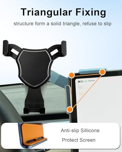 Transform Your Tesla Driving Experience with the Premium Magnetic Phone Holder for Model 3/Y/S/X – Effortless Hands-Free Operation, No Adhesives Required, Strong Mag Safe Compatibility for All Smartphones, Elegant Design for Perfect Integration