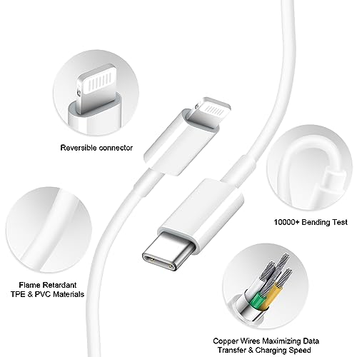 Revolutionize Your Charging Experience with Our Apple MFi Certified 3-Pack 6 FT Fast Charging Cables – Perfect for i Phone 14 and Beyond! Enjoy Lightning-Fast Charging and Durable Design for Home, Office, and Travel. Ideal for i Phone 14 Pro Max, 13 Pro, 12 Pro Max, 11 Pro Max, XS Max, and i Pads – Elevate Your Power Solutions Today!