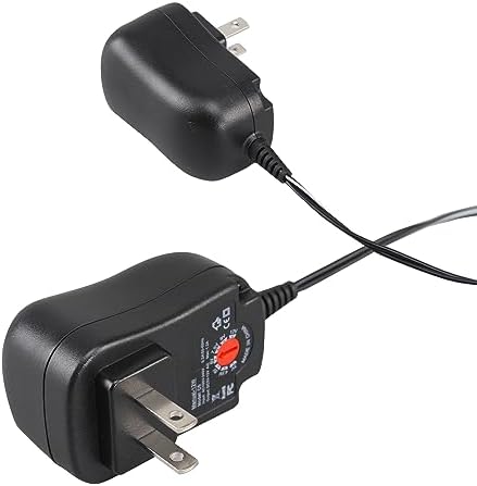 Universal Adjustable AC Power Supply Adapter: The Ultimate AAA Battery Replacement Solution for Toys and Electronics with Voltage Control and Fast Charging Features