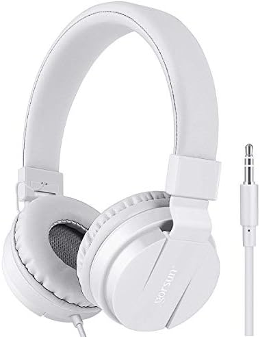 Gorsun Pink Adjustable Kids Headphones – Lightweight Stereo Earphones for Toddlers, Customizable Fit for Growing Ears, Durable Design for Learning & Play, Ideal for All Devices, Protect Hearing with Volume Limiting Features