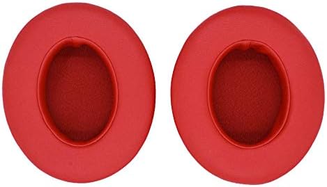 Transform Your Beats Studio 3 Wireless Red Headphones with Premium Protein Leather Ear Pads | Soft High-Density Foam for Supreme Comfort | Hassle-Free Installation for Enhanced Audio Experience | Durable & Stylish Replacement Cushions for Music Lovers